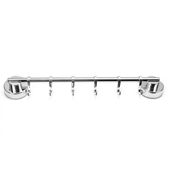 Stainless Steel Suction Cup Hanger Hooks Kitchen Rack Clothes Hanging Holders Home Hooks