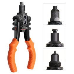 RG3 Hand Nut Riveter Complete 3 in 1 Types of Tasks with Extremely Labor-Saving RG3 Hand Nut Riveter Complete 3 in 1 Types of Tasks with Extremely Labor-Saving