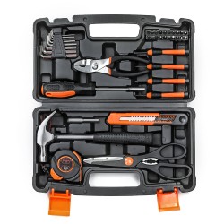 TS-CH4 39 Piece Socket Wrench Auto Repair Tool Mixed Tool Set Hand Tool Kit with Plastic Toolbox Storage Case TS-CH4 39 Piece Socket Wrench Auto Repair Tool Mixed Tool Set Hand Tool Kit with Plastic Toolbox Storage Case