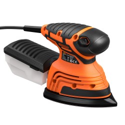TS-SD2 130W Mouse Detail Sander Small Sander with 12Pcs Sandpapers Dust Collection Box Hand Sander EU/US Plug TS-SD2 130W Mouse Detail Sander Small Sander with 12Pcs Sandpapers Dust Collection Box Hand Sander EU/US Plug