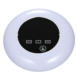 TS - S23 LED Display Digital Thermometer Hygrometer With Desk Table Clock USB Power RGB Light LED Alarm Clock Snooze Function TS - S23 LED Display Digital Thermometer Hygrometer With Desk Table Clock USB Power RGB Light LED Alarm Clock Snooze Function