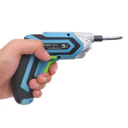 3.6V Cordless Electric Screwdriver USB Rechargable Power Screw Driver with Screw Bits 3.6V Cordless Electric Screwdriver USB Rechargable Power Screw Driver with Screw Bits