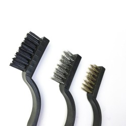 Toothbrush Type Small Wire Brush Industrial Toothbrush Cleaning and Derusting mini Copper Wire Stainless Steel Wire Nylon Diamond Brush Toothbrush Type Small Wire Brush Industrial Toothbrush Cleaning and Derusting mini Copper Wire Stainless Steel Wire Nylon Diamond Brush