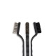 Toothbrush Type Small Wire Brush Industrial Toothbrush Cleaning and Derusting mini Copper Wire Stainless Steel Wire Nylon Diamond Brush