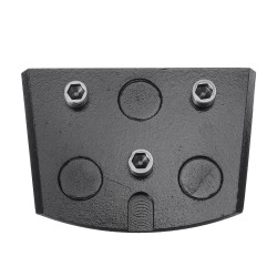 Trapezoid Griinding Head Adapter For Lavina Grinder Grinding Polishing Machine Trapezoid Griinding Head Adapter For Lavina Grinder Grinding Polishing Machine
