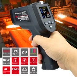 Upgraded -50℃~550℃ Non-contact Dual Laser Infrared Thermometer Multifunctional Industrial Temperature Measuring Tool with K-type Thermocouple Upgraded -50℃~550℃ Non-contact Dual Laser Infrared Thermometer Multifunctional Industrial Temperature Measuring Tool with K-type Thermocouple