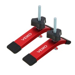 2 Set Quick Acting T-Track Hold Down Clamp with T Bolts and Silder Aluminum Alloy Woodworking Clamps for Routers Drill Presses CNC Table Saws 2 Set Quick Acting T-Track Hold Down Clamp with T Bolts and Silder Aluminum Alloy Woodworking Clamps for Routers Drill Presses CNC Table Saws