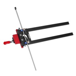 Aluminum Alloy Drawer Slide Jig with Adjustable Clamp for Woodworking Cabinet Drawer Slide Install