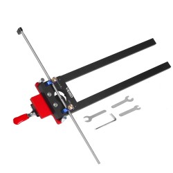 Aluminum Alloy Drawer Slide Jig with Adjustable Clamp for Woodworking Cabinet Drawer Slide Install Aluminum Alloy Drawer Slide Jig with Adjustable Clamp for Woodworking Cabinet Drawer Slide Install