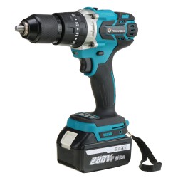 288VF 3 In 1 Cordless Electric Impact Drill Driver Brushless Driver Drill Hammer with EU Plug LED Working Light 288VF 3 In 1 Cordless Electric Impact Drill Driver Brushless Driver Drill Hammer with EU Plug LED Working Light