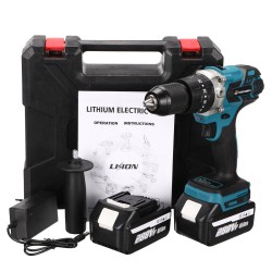 3 IN 1 288VF Cordless Brushless Hammer Drill Speed Regulated Electric Screwdriver Impact Drill 20+3 Torque 13mm 3 IN 1 288VF Cordless Brushless Hammer Drill Speed Regulated Electric Screwdriver Impact Drill 20+3 Torque 13mm