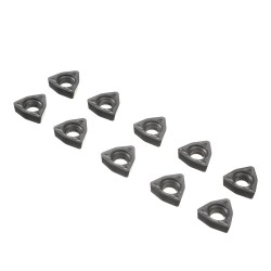 10Pcs Carbide Square Or Triangle Blade U-shaped Deep Hole Drill Blade Violent Drill Blade for Lathe 10Pcs Carbide Square Or Triangle Blade U-shaped Deep Hole Drill Blade Violent Drill Blade for Lathe