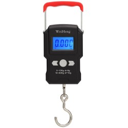 WH-A23 Portable 50Kg/10g LCD Digital Display Backlight Hanging Hook Scale Double Accuracy Fishing Travel Mini Electronic Weighing Express Scale WH-A23 Portable 50Kg/10g LCD Digital Display Backlight Hanging Hook Scale Double Accuracy Fishing Travel Mini Electronic Weighing Express Scale