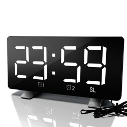 Wake-up Light Digital Projection Alarm Clock Loud LED FM Radio Snooze Sleep Wake-up Light Digital Projection Alarm Clock Loud LED FM Radio Snooze Sleep