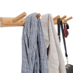 Wall Hanging Bamboo Wood Storage Coat Rack Home Decorations For Living Room Wall Hanging Bamboo Wood Storage Coat Rack Home Decorations For Living Room