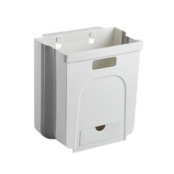 Wall Mounted Folding Waste Bin Kitchen Cabinet Door Hanging Trash Can Bin Wall Mounted Folding Waste Bin Kitchen Cabinet Door Hanging Trash Can Bin