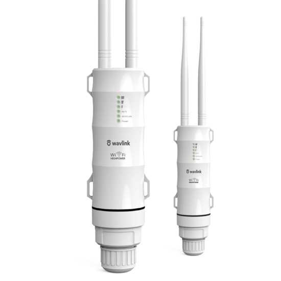 AC600 Wireless Waterproof 3-1 Repeater High Power Outdoor WIFI Router/Access Point/CPE/WISP Repeater Dual Dand 2.4/5Ghz 12dBi Antenna POE