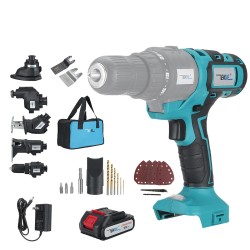 Woodworking Hardware Household Power Tools Set Cutting Polishing Multi-function Tool Box with All-round Tools Woodworking Hardware Household Power Tools Set Cutting Polishing Multi-function Tool Box with All-round Tools