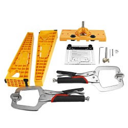 Woodworking Pocket Hole Jig Set 35mm Hinge Hole Opener Drawer Handle Installation Locator For Home-Made Drawer Cabinet Woodworking Install Tools Woodworking Pocket Hole Jig Set 35mm Hinge Hole Opener Drawer Handle Installation Locator For Home-Made Drawer Cabinet Woodworking Install Tools