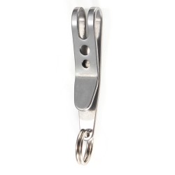 EDC Mini Clip Flashlight Clip Money Cash Holder Key Chain Clip With Ring EDC Mini Clip Flashlight Clip Money Cash Holder Key Chain Clip With Ring