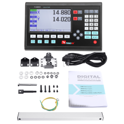 YH LCD 2/3 Axis Grating CNC Milling Digital Readout Display DRO / KA300 5mm TTL 70-970mm Electronic Linear Scale Encoders Lathe Tool YH LCD 2/3 Axis Grating CNC Milling Digital Readout Display DRO / KA300 5mm TTL 70-970mm Electronic Linear Scale Encoders Lathe Tool
