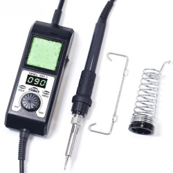 908D-II Temperature Adjustable Soldering Iron Station Temperature Correction Sleep Protection 65W 90~480℃ Removable Stand 908D-II Temperature Adjustable Soldering Iron Station Temperature Correction Sleep Protection 65W 90~480℃ Removable Stand