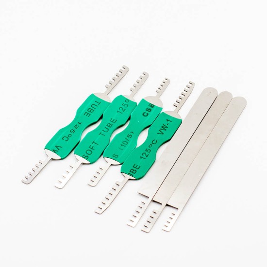 7pcs Comb Pick Stainless Steel Lock Tool Locksmith Tool for House Lock Picks