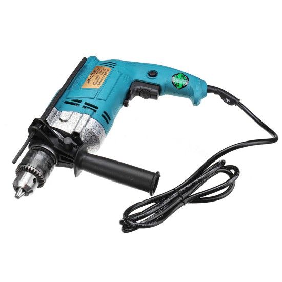 1980W 3800rpm Electric Impact Drill 360° Rotary Skid-Proof Handle With Depth Measuring Scale Spinal Cooling System Hand Tool