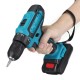 2000rpm 38Nm 21V Lithium Electric Impact Hammer Drill Wood Drilling Screwdrivers with Battery