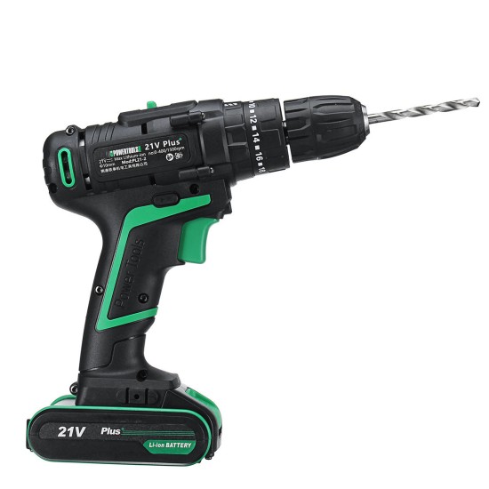 21V Multi-function Electric Screwdriver Rechargeable Cordless Power Drilling Tools Power Drills