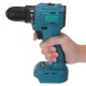 25 Torque 2 Speeds Brushless Cordless Electric Drill Impact Wrench For 21V Battery