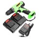 25V Cordless Power Drill 2 Lithium-Ion Battery Rechargeable Electric Screwdriver Kit