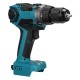 3 IN 1 Brushless Electric Hammer Drill Screwdriver 13mm 25+3 Torque Cordless Impact Drill For Makita 21V Battery Stepless Speed