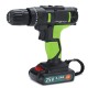 3 in 1 25V Cordless Impact Drill Double Speed Electric Screwdriver Li-ion Battery Rechargable Drill