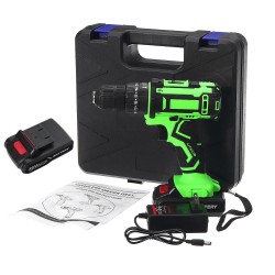 36V Electric Hand Drill Driver 25+3 Torque Setting Power Drilling DIY Work W/ 1 Or 2 Li-ion battery 36V Electric Hand Drill Driver 25+3 Torque Setting Power Drilling DIY Work W/ 1 Or 2 Li-ion battery