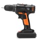 48V Electric Drill Cordless Rechargeable Screwdriver Drill Screw Set Repair Tools Kit