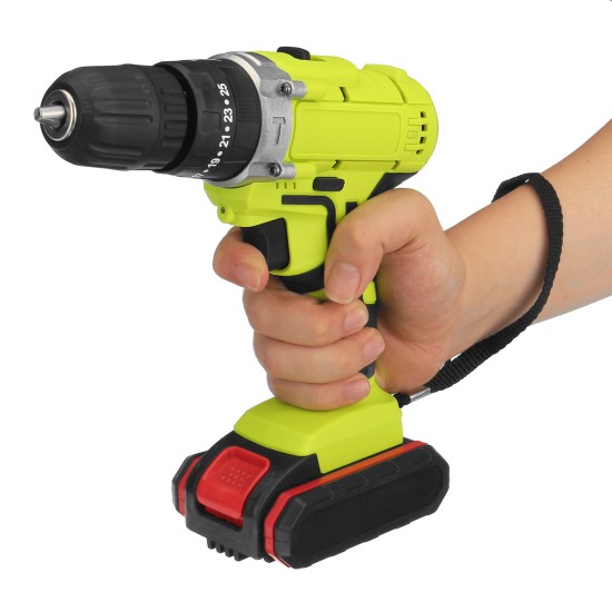 48VF 22800mAh Cordless Rechargable 3 In 1 Power Drills Impact Electric Drill Driver With 1Pcs Battery