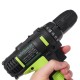 48VF Cordless Impact Lithium Electric Drill 2 Speed Drill LED lighting 1/2Pcs Large Capacity Battery 25+1 Torque Rechargeable Screw Driver Drill