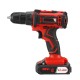 88VF Cordless Electric Drill Driver 25+1 Gears Rechargeable Screwdriver W/ 1/2pcs Battery & LED Working Light