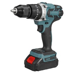 Cordless Electric Impact Drill 3 in 1 Rechargeable Drill Screwdriver 13mm Chuck W/ 1 or 2 Li-ion Battery For Makita Cordless Electric Impact Drill 3 in 1 Rechargeable Drill Screwdriver 13mm Chuck W/ 1 or 2 Li-ion Battery For Makita