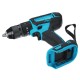 10mm Chuck Impact Drill 350N.m Cordless Electric Drill For Makita18V Battery 4000RPM LED Light Power Drills