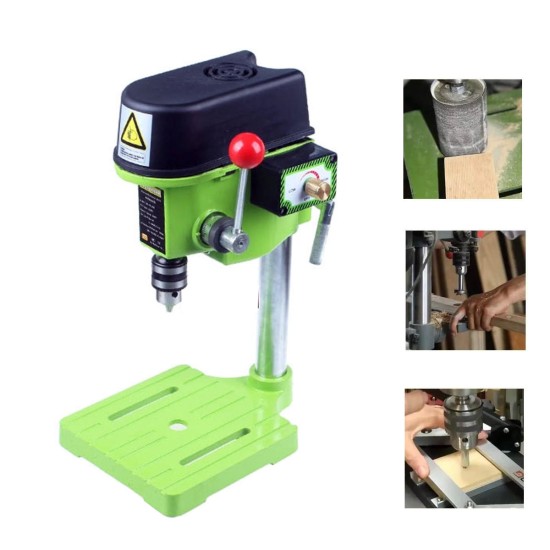 BG-5159A 480W 220V Bench Drill Stand 10mm Drill Chuck Mini Electric Bench Drilling Machine Driller Stand