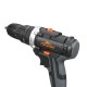 TS-ED1 Cordless Electric Impact Drill Rechargeable 2 Speeds Drill Screwdriver W/ 1 or 2 Li-ion Battery