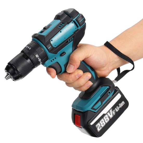 13mm 800W Cordless Electirc Impact Drill Driver 25+3 Torque Electric Drill Screwdriver