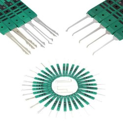 Padlock Pick Set For Locksmith Training 38/24/17/15/11/5pcs Lock Pick Practice Tools Hooks Set Padlock Pick Set For Locksmith Training 38/24/17/15/11/5pcs Lock Pick Practice Tools Hooks Set