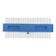 2 in 1 2x200mm Contour Gauge Profiles Copy Gauge Duplicator Wood Marking Tool Tiling Laminate Tiles Tools