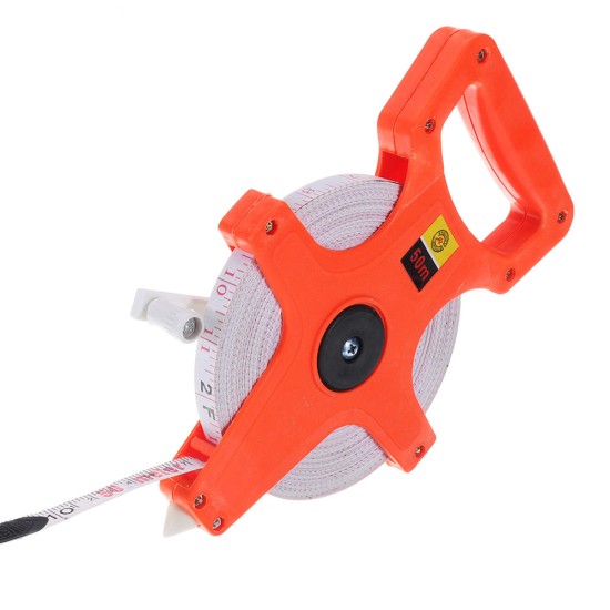 30M/50M/100M ABS Shelf Open Reel Portable Plastic Tape Woodworking Measuring Ruler Tools