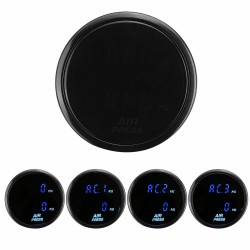 2inch 52mm LED Dual Digital Air Pressure Gauge PSI Air Suspension Meter with Sensors 2inch 52mm LED Dual Digital Air Pressure Gauge PSI Air Suspension Meter with Sensors