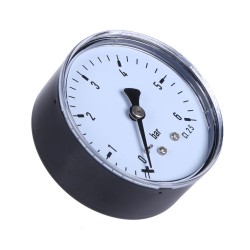 TS-60-6 Mini High Accuracy Pressure Gauge 0-6 bar 1/4 Manometer Pressure Tester For Fuel Air Oil Liquid Water TS-60-6 Mini High Accuracy Pressure Gauge 0-6 bar 1/4 Manometer Pressure Tester For Fuel Air Oil Liquid Water