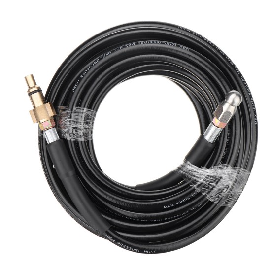 10/15/20m High Pressure Power Washer Hose Jet Wash Lance To Spray Machine